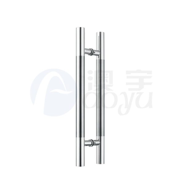 Glass pull handles