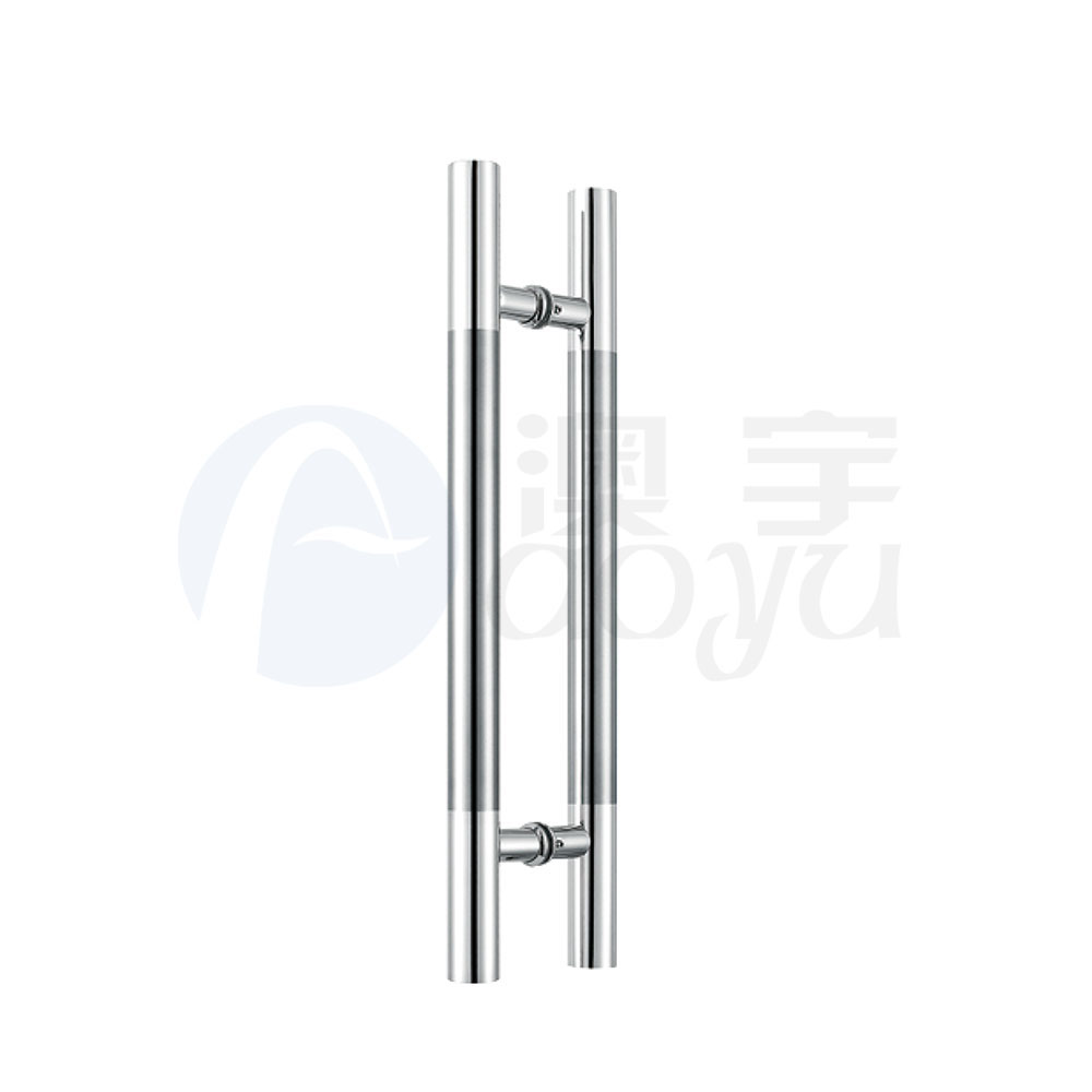 Glass pull handles