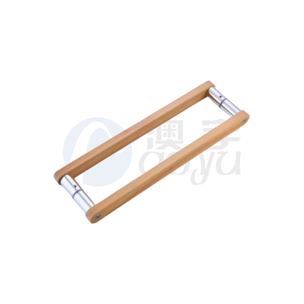 Timber door handles