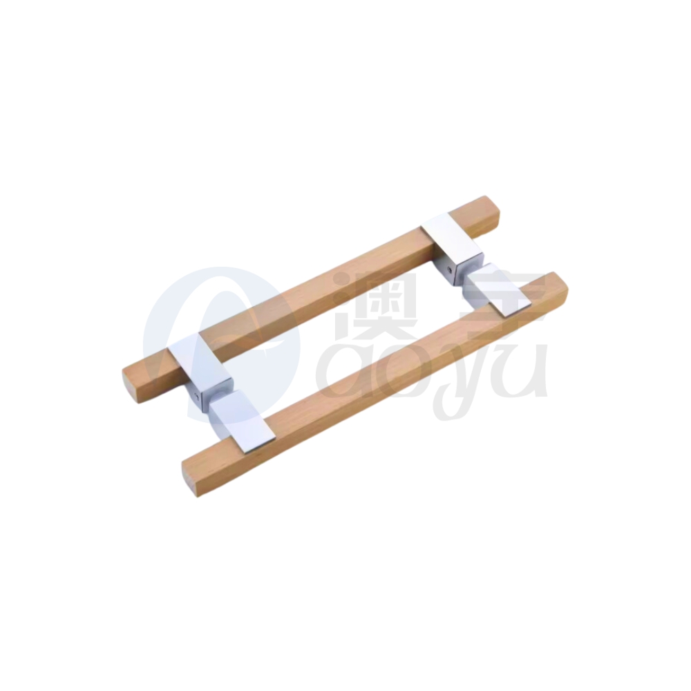 Wood door pull