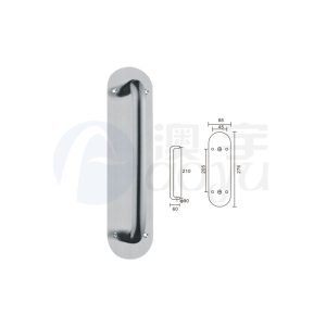 Wooden pull handles