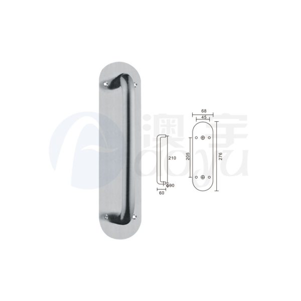Wooden pull handles
