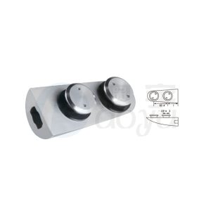 Glass panel fittings