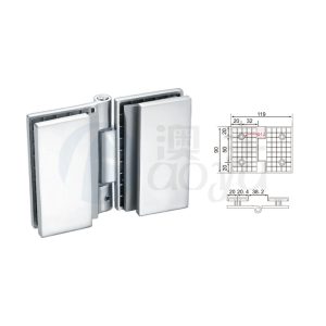 shower door hinges