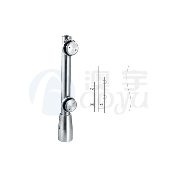 Customized glass hardware accessories