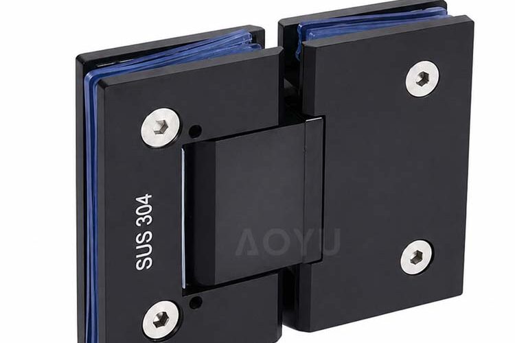 180 Degree Glass to Glass Shower Door Hinge Self Closing Frameless Heavy Duty SUS304 Glass Hinge