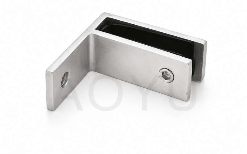 Glass Fixing Clamp Stainless Steel Glass Holder for Balcony Railing System
