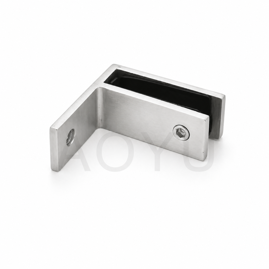 Glass Fixing Clamp Stainless Steel Glass Holder for Balcony Railing System