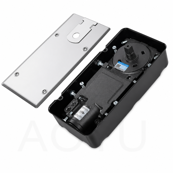 Concealed Glass Door Floor Spring Hinge Hydraulic Floor Mounted Door Closer for Glass Door