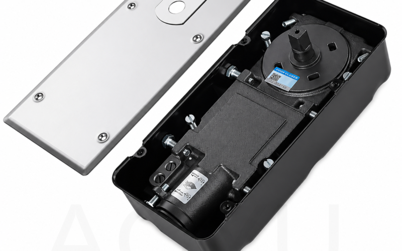 Concealed Glass Door Floor Spring Hinge Hydraulic Floor Mounted Door Closer for Glass Door