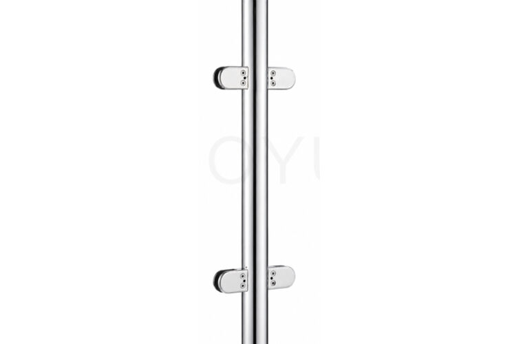 Round Glass Railing Post Stainless Steel Glass Post System for Balcony and Staircase