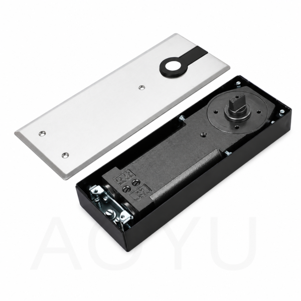Floor Spring for Glass Door Hydraulic Floor Mounted Door Closer for Commercial Glass Door