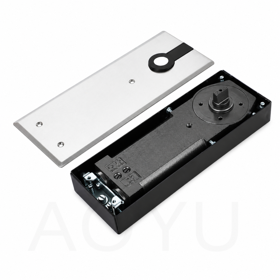 Floor Spring for Glass Door Hydraulic Floor Mounted Door Closer for Commercial Glass Door