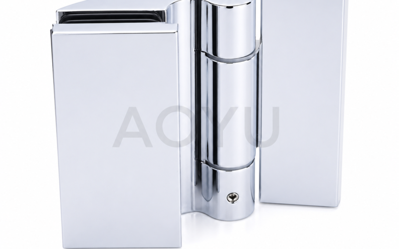 90-Degree Free swing glass hinge Brass Material