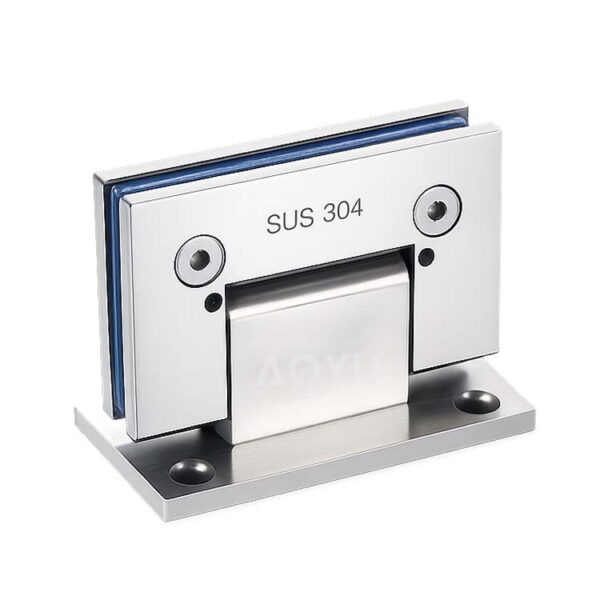 Adjustable Glass Hinge Shower Door Stainless Steel Glass to Wall Hinge