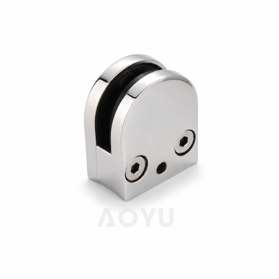 Heavy Duty Glass Clamp for Glass Balustrade 316 Stainless Steel