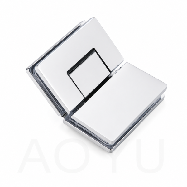 135 Degree Glass to Glass Hinge Bathroom Glass Door Hinge Frameless Design