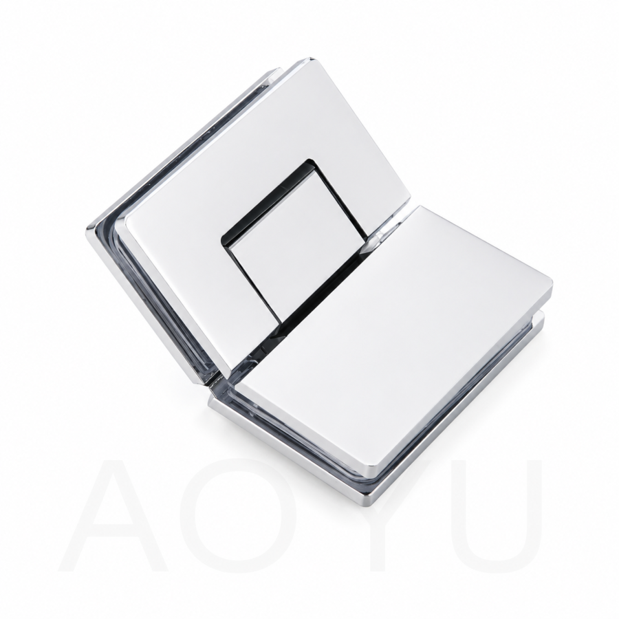 135 Degree Glass to Glass Hinge Bathroom Glass Door Hinge Frameless Design