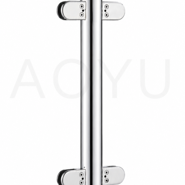 Round Glass Railing Post Stainless Steel Glass Post System for Balcony and Staircase