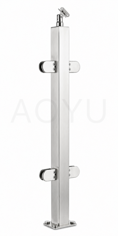 Handrail Post Stainless Steel Glass Railing Post for Glass Balustrade System