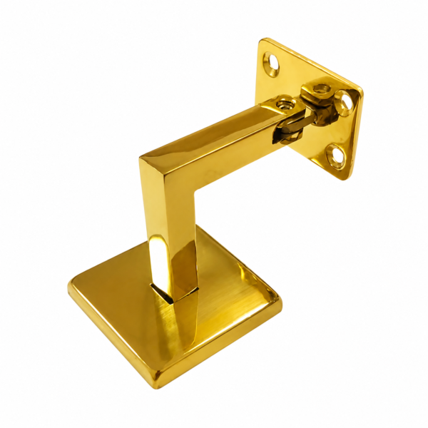 Adjustable Stainless Steel Square Staircase Balustrade Bracket for Glass Railing System
