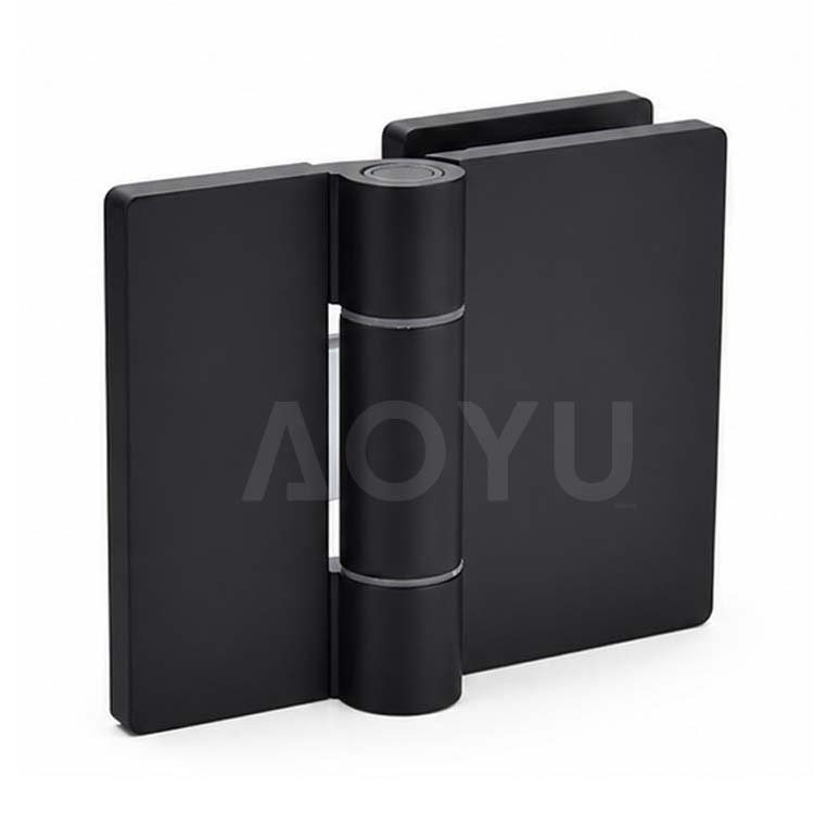 Non-spring glass hinge 90 Degree Wall to Glass door hinge