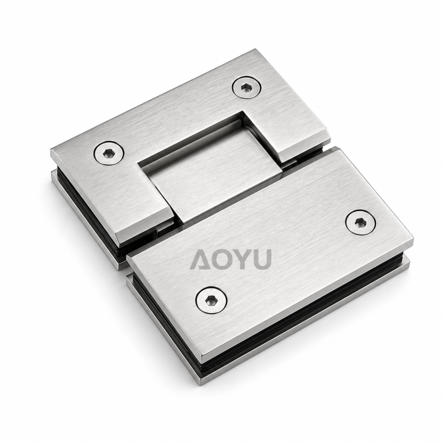 Brass Shower Door Hinge Heavy Duty Bathroom Glass Door Hinge