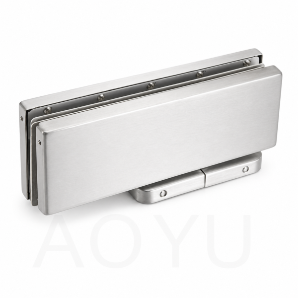 No Digging Glass Door Floor Spring Floor Mounted Door Closer for Frameless Glass Door Installation