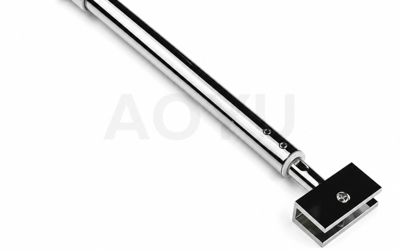 Glass Support Rod Manufacturer | Shower Support Bar for Glass Door Stabilization