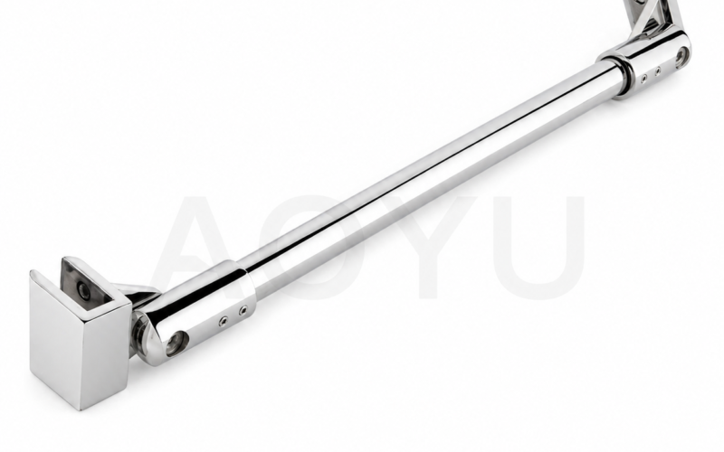 Shower Stabilizer Rod | Glass Support Bar Supplier China Custom Length Available