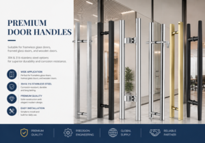 How to Choose a Glass Door Handle Manufacturer