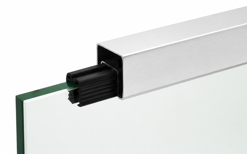 Handrail Tube Stainless Steel Glass Railing Top Rail System