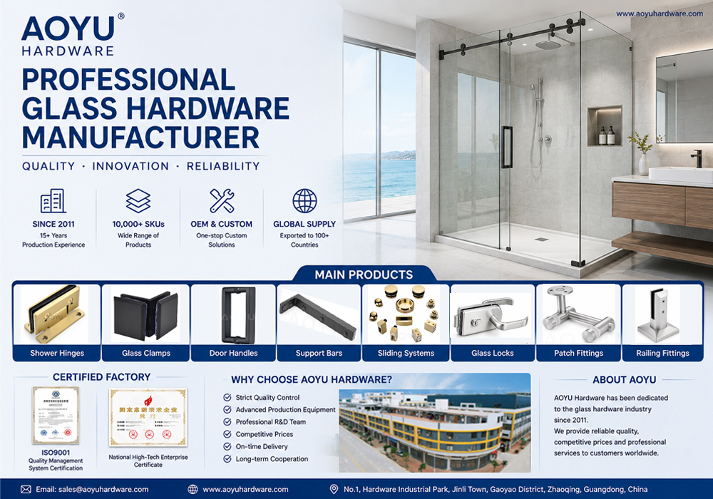 How to Choose a Glass Hardware Manufacturer