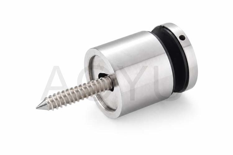 Heavy Duty Glass Standoff Stainless Steel Adjustable Point Fixing for Glass Balustrade