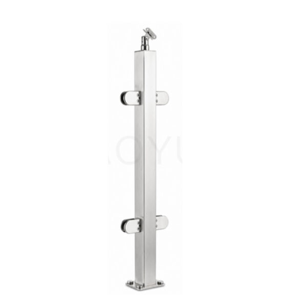Handrail Post Stainless Steel Glass Railing Post for Glass Balustrade System