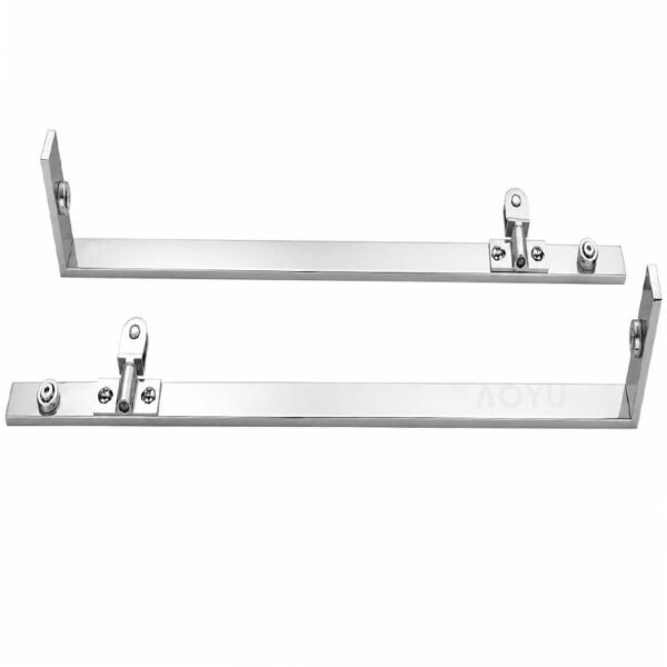 Shower Door Pivot Support Bar Stainless Steel Frameless Glass Door Pivot System