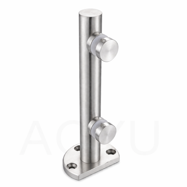 Glass Fence Hardware Stainless Steel Glass Railing System for Outdoor Use