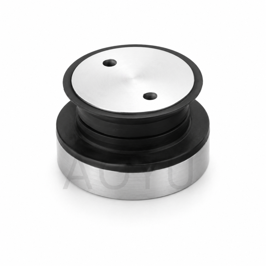 Glass Mount Standoff Stainless Steel Adjustable for Glass Balustrade and Balcony Glass Fence