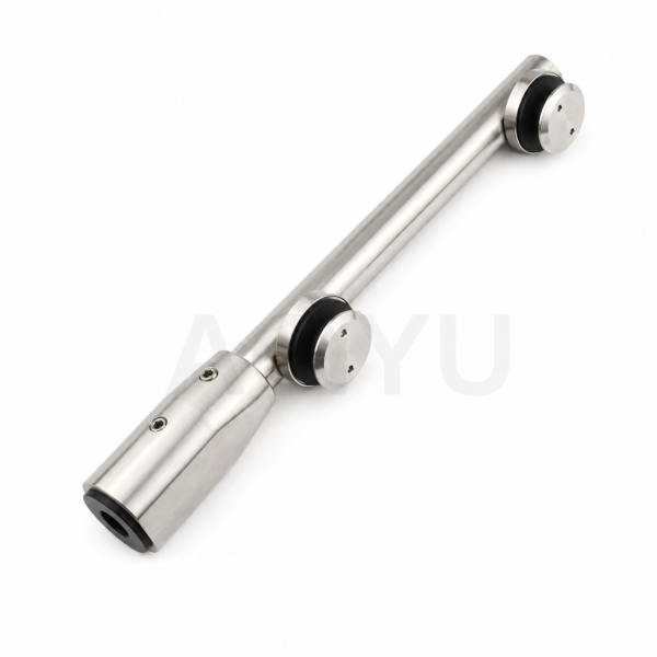 Glass Door Patch Fitting System Stainless Steel for Commercial Glass Door