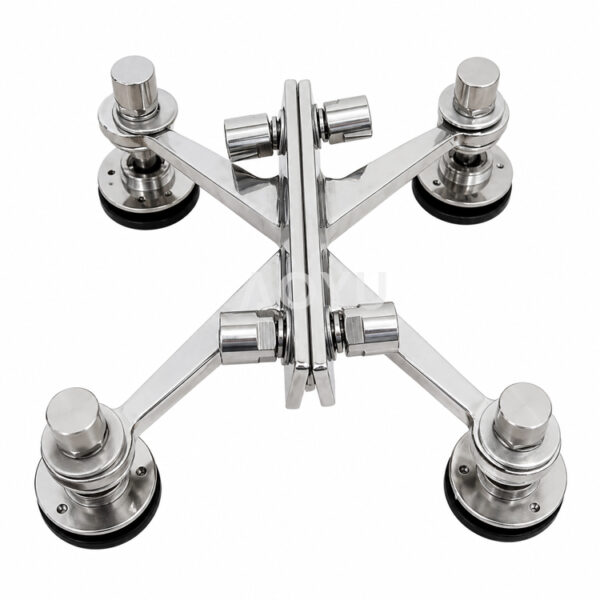 Heavy Duty Spider Glass Fitting Stainless Steel for Glass Curtain Wall Installation