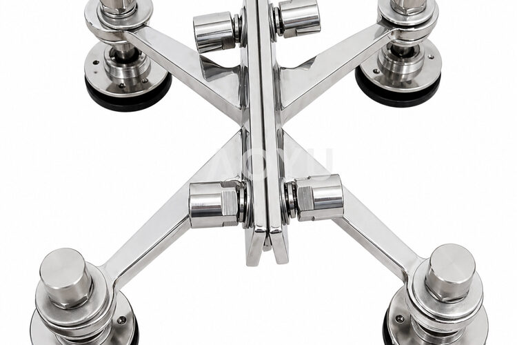 Heavy Duty Spider Glass Fitting Stainless Steel for Glass Curtain Wall Installation