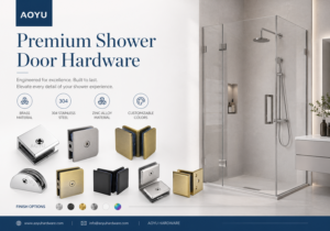 Why Quality Matters When Choosing a Shower Door Hardware Manufacturer | AOYU Hardware