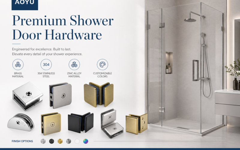 Why Quality Matters When Choosing a Shower Door Hardware Manufacturer | AOYU Hardware