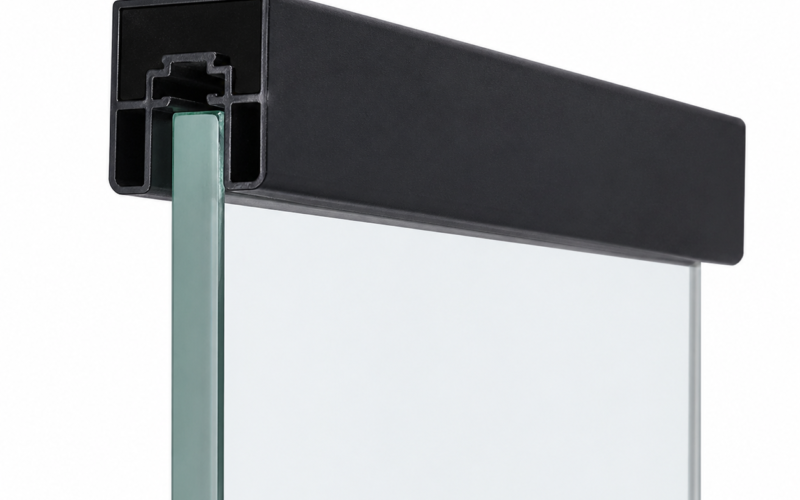 Glass Railing System Hardware Aluminum for Balcony Glass Fence