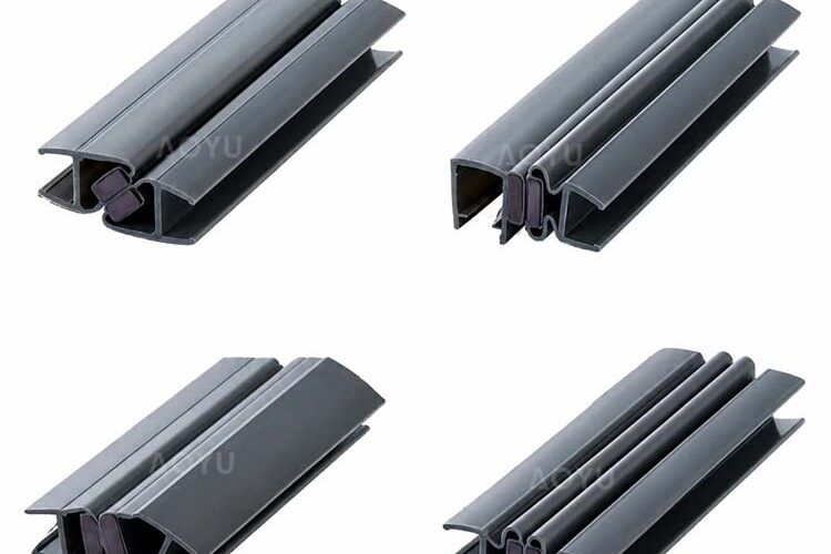 Glass Door Magnetic Seal Strip Shower Door Seal for Frameless Shower Enclosure