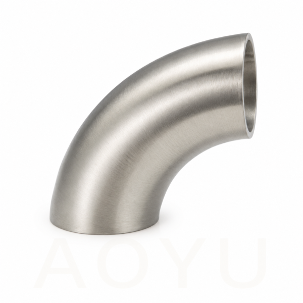90° Stainless Steel Handrail Elbow Connector