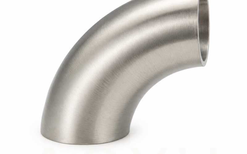 90° Stainless Steel Handrail Elbow Connector