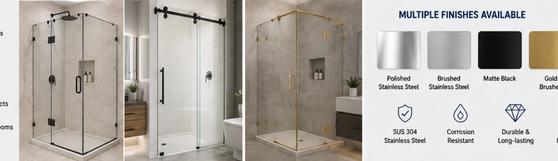 Shower Door Hardware: A Complete Guide For Buyers and Installers