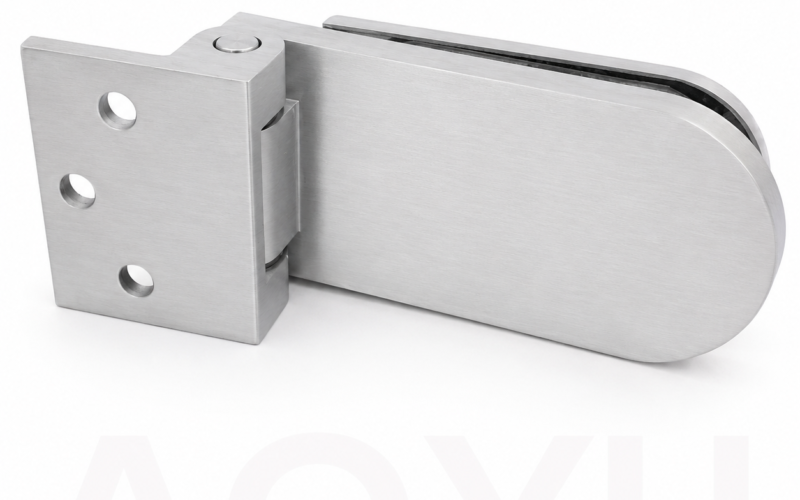 Aluminum Glass Door Hinge for Single-Action Swing Doors