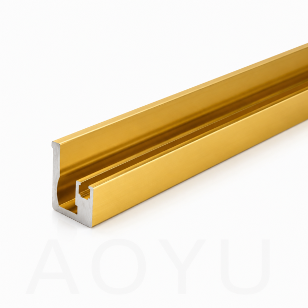 Aluminum Shower Door Profile for Frameless Glass
